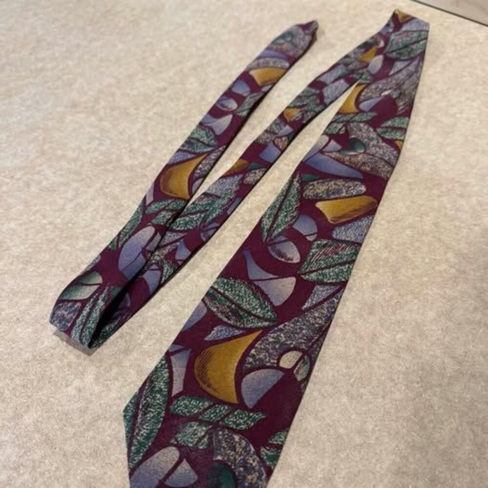 Oscar de la Renta Vintage Silk Necktie